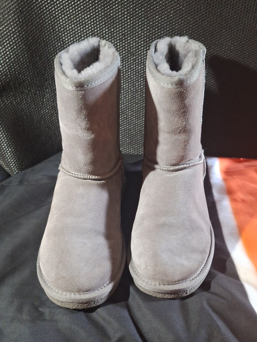 Beach Foot Cozy Winter Boots in Light Gray